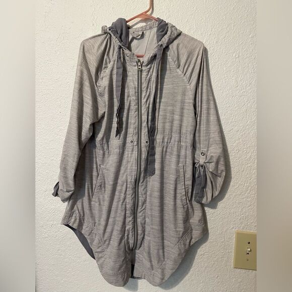 Lululemon grey vitality jacket sz 6 - Picture 1 of 6